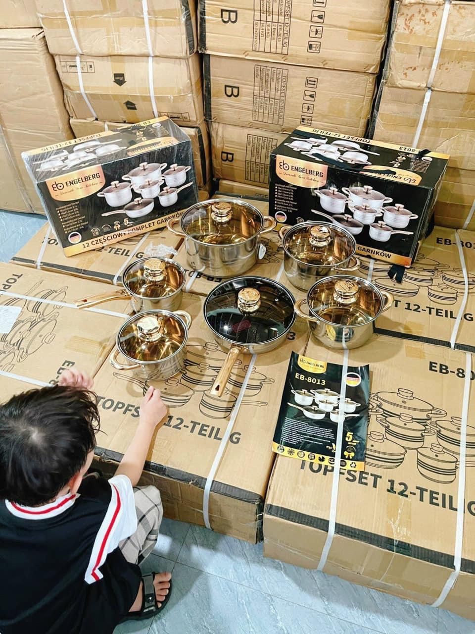 BỘ NỒI ĐỨC NHẬP KHẨU XỊN XÒ